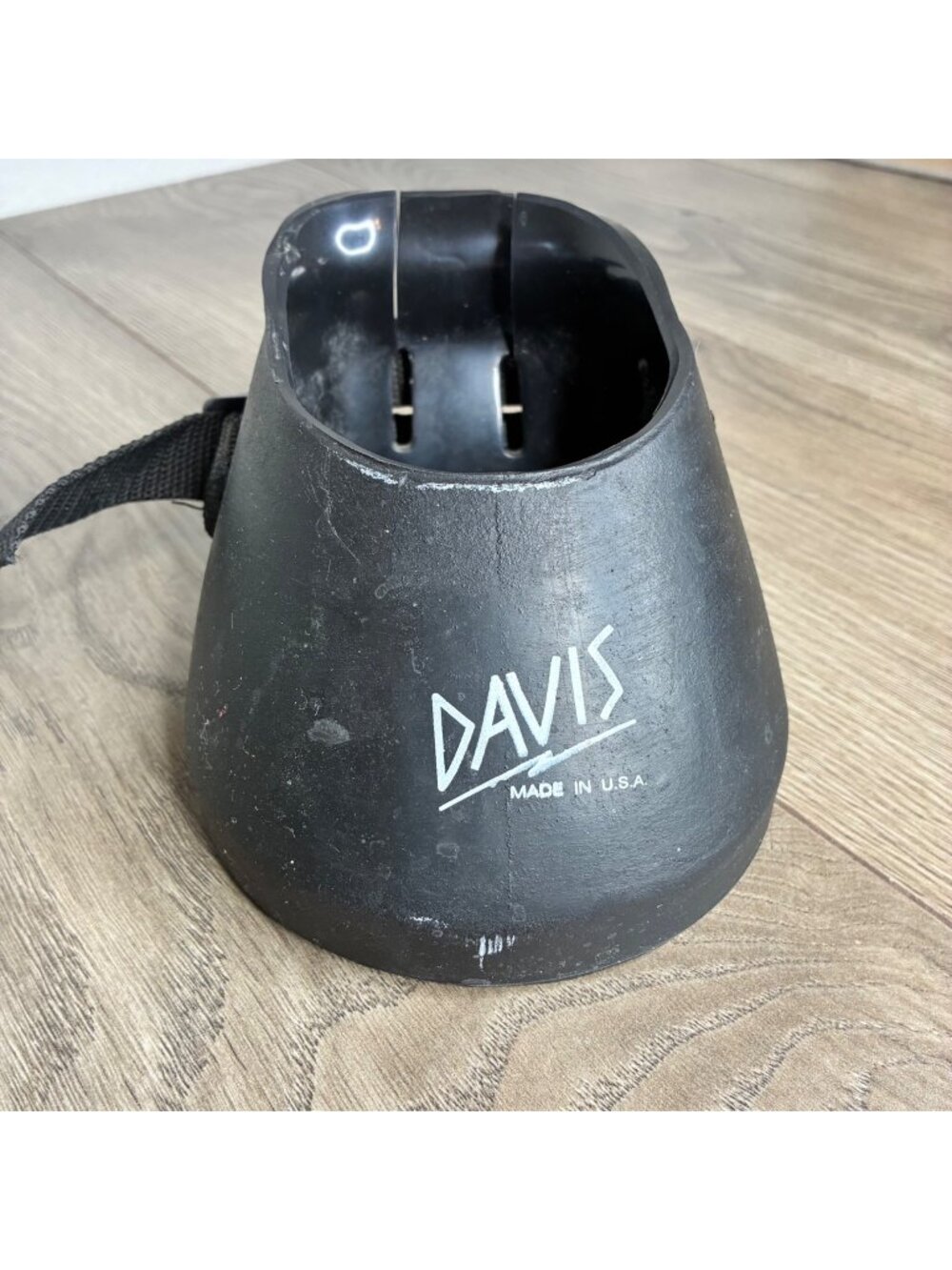 Davis Black Rubber Horse Boot Hoof Protector Size 1 Made In USA
